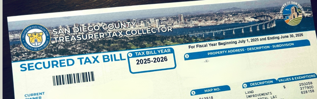 San Diego Property Tax